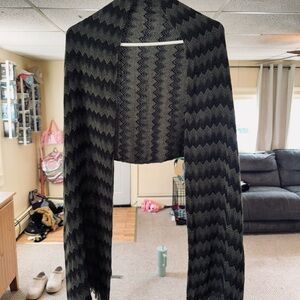 Chevron Patterned Scarf